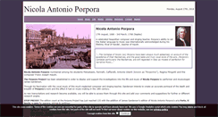 Desktop Screenshot of porpora.co.uk